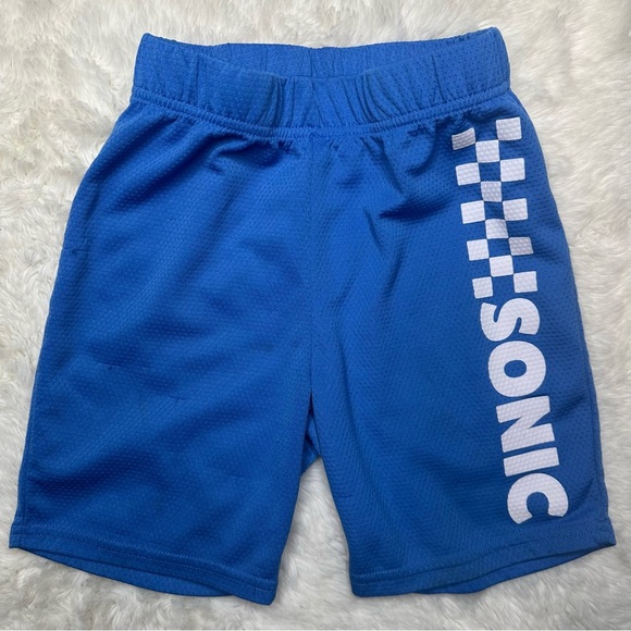 Sonic the Hedgehog 2 Pc Set T-Shirt & Shorts Blue & Grey Size 6 - Picture 8 of 16